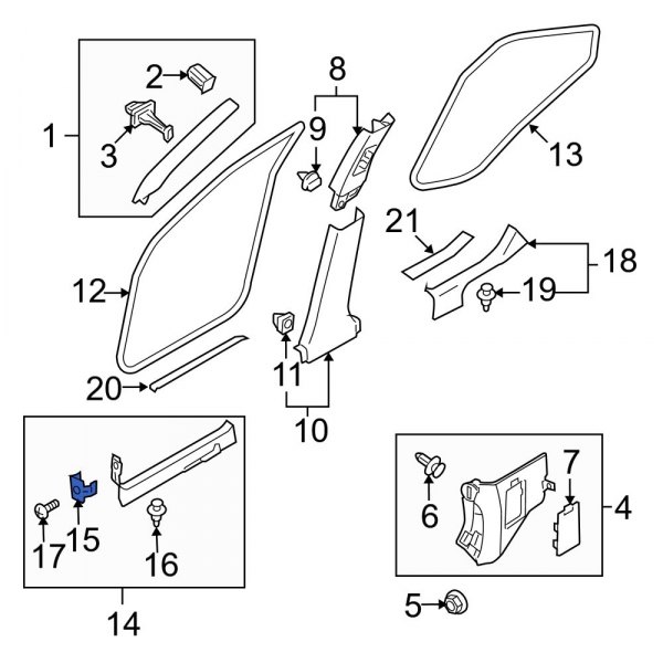 Door Sill Plate Clip