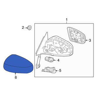 Infiniti OE - Front Right Outer Door Mirror Cover