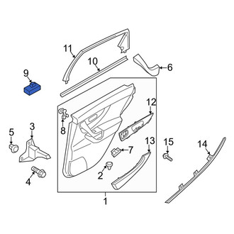 Infiniti OE - Rear Door Window Switch
