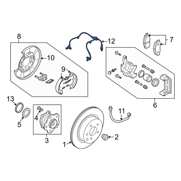 ABS Wheel Speed Sensor