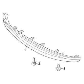 Infiniti OE - Front Bumper - Front Spoiler