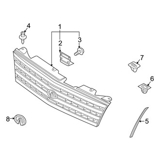 Infiniti OE - Grille & Components