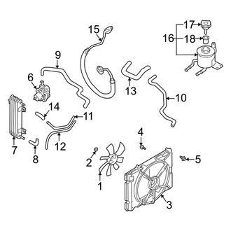 Infiniti OE - Cooling Fan