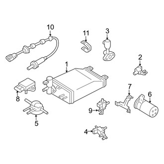 Infiniti OE - Emission System - Emission Components
