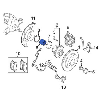 Infiniti OE - Front Wheel Bearing