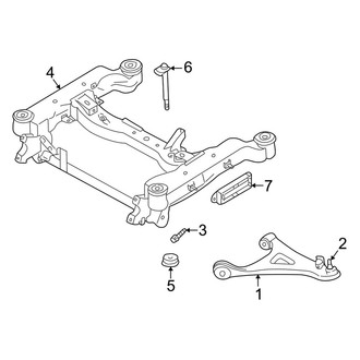 Infiniti OE - Front Suspension - Suspension Components