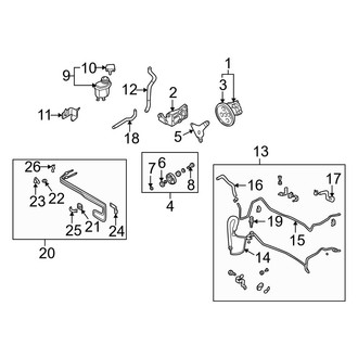 Infiniti OE - Steering Gear & Linkage - Pump & Hoses