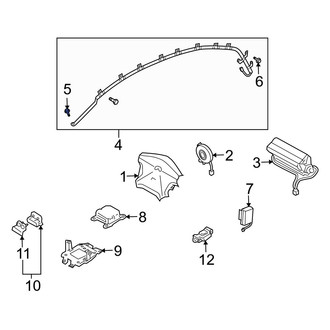 Infiniti OE - Curtain Air Bag Bolt