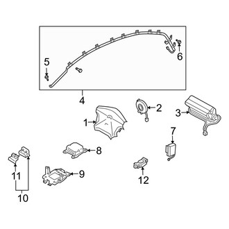Infiniti OE - Restraint Systems - Air Bag Components