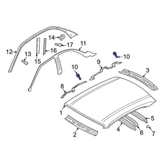 Infiniti OE - Roof Panel Reinforcement Bolt