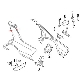 Infiniti OE - Quarter Panel & Components