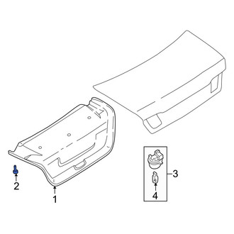 Infiniti OE - Deck Lid Trim Clip
