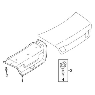 Infiniti OE - Trunk Lid - Interior Trim