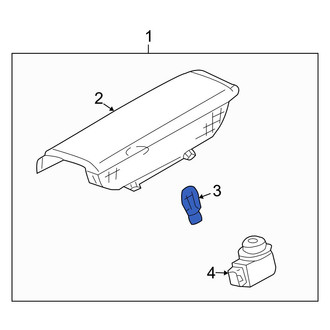 Infiniti OE - Center High Mount Stop Light Bulb