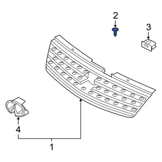 Infiniti OE - Grille Retainer
