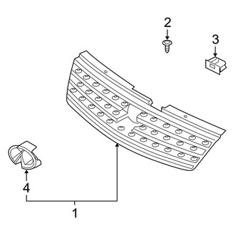 Infiniti OE - Grille & Components