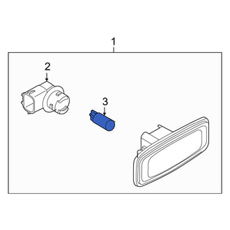Infiniti OE - Front Side Marker Light Bulb