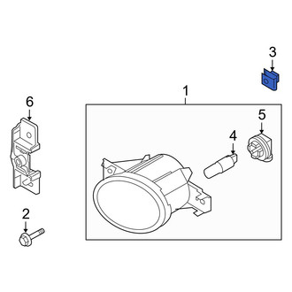 Infiniti OE - License Plate Bracket Nut