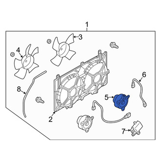 Infiniti OE - Engine Cooling Fan Motor