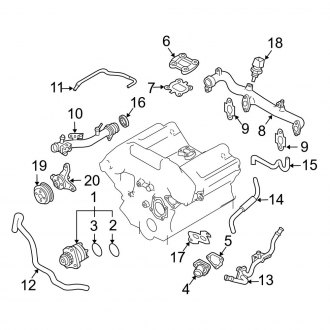 2007 Infiniti M35 OEM Engine Cooling Parts | Radiators — CARiD.com