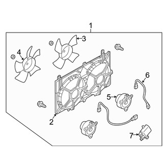 Infiniti OE - Cooling Fan