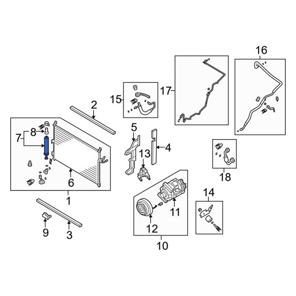 A/C Receiver Drier