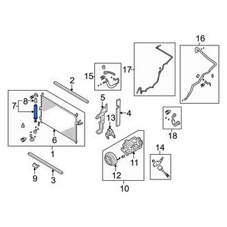 Infiniti OE - A/C Receiver Drier