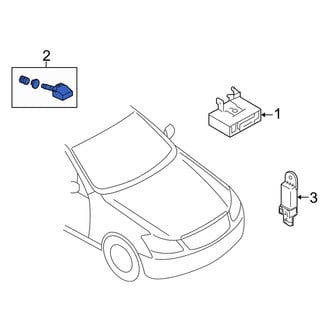 Infiniti OE - Tire Pressure Monitoring System (TPMS) Sensor