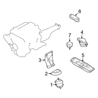 Infiniti OE - Engine & Transmission Mounting (RWD)