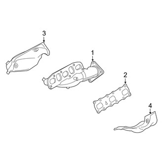 Infiniti OE - Exhaust System - Manifold