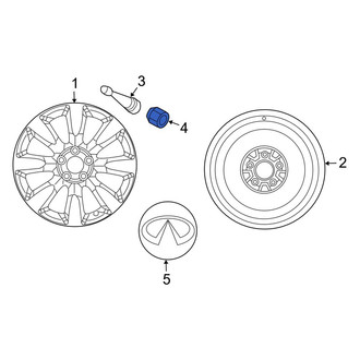 Infiniti OE - Wheel Lug Nut
