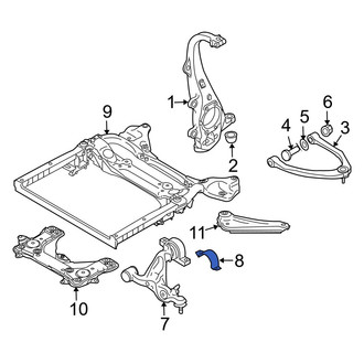 Infiniti OE - Rear Center Suspension Knuckle Bushing