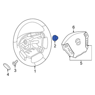 Infiniti OE - Steering Wheel Nut