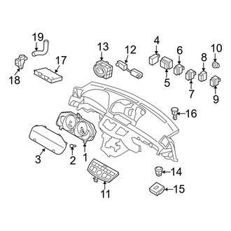 Infiniti OE - Instrument Panel - Cluster & Switches