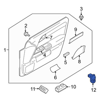 Infiniti OE - Front Door Jamb Switch