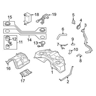 Infiniti OE - Fuel System Components