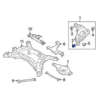 Infiniti OE - Rear Lower Forward Outer Suspension Control Arm Bushing
