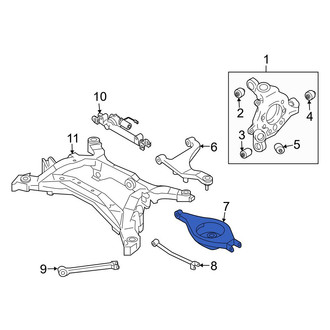 Infiniti OE - Rear Lower Forward Suspension Control Arm