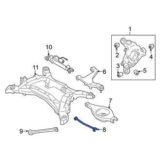 Infiniti OE - Rear Lower Forward Suspension Control Arm