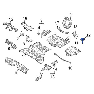 Infiniti OE - Spare Tire Stud