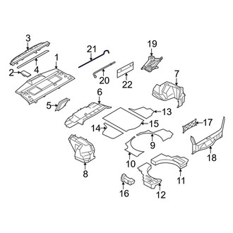 Infiniti OE - Floor Jack Handle