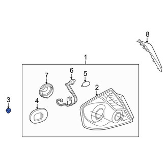 Infiniti OE - Tail Light Grommet