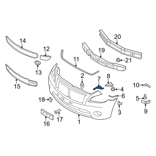 Bumper Cover Bracket