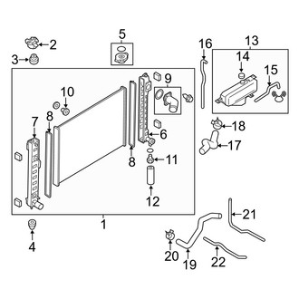 Infiniti OE - Cooling - Radiator & Components