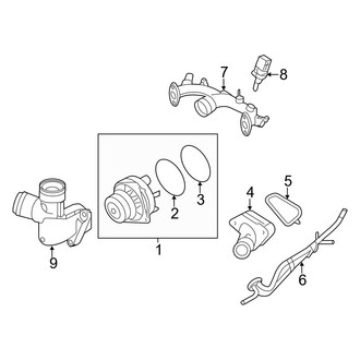 Infiniti OE - Cooling - Water Pump