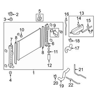 Infiniti OE - Cooling - Radiator & Components