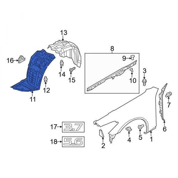 Fender Splash Shield