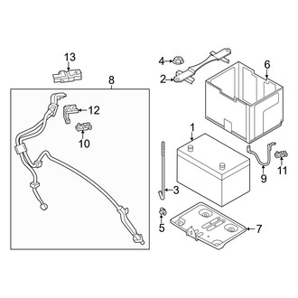 Infiniti OE - Electrical - Battery