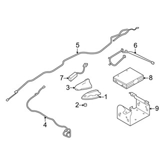 Infiniti OE - Electrical - Antenna