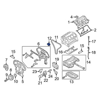 Infiniti OE - Engine Timing Chain Tensioner